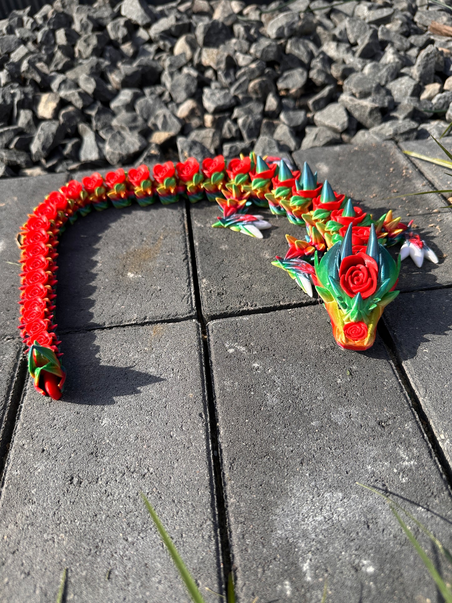 Rosendrache | Fidget | Wackel/Stressspielzeug | Konfigurierbar