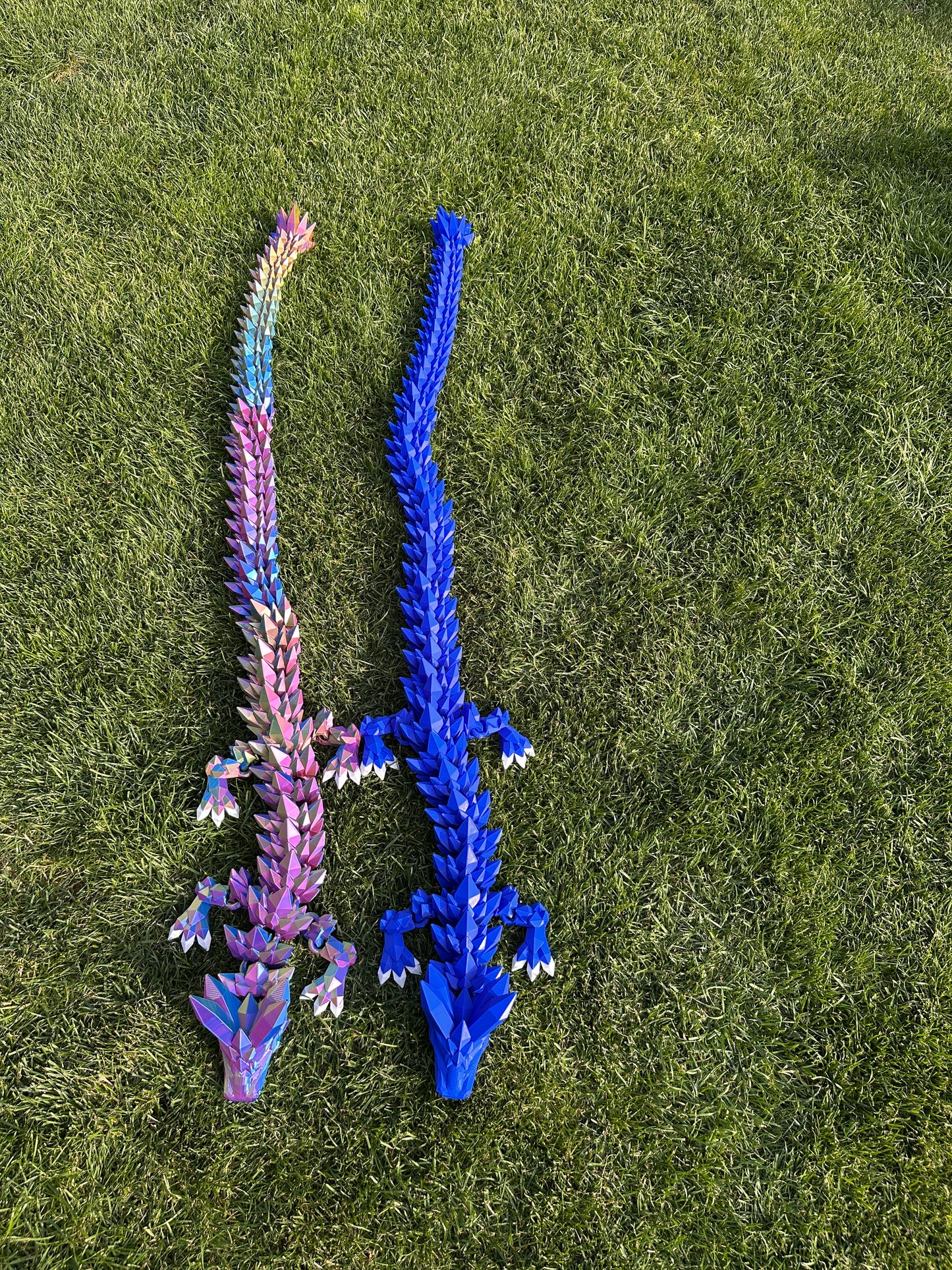 XXL flexibler Drache, Fidget, gelenkig, 1,38 Meter Lang