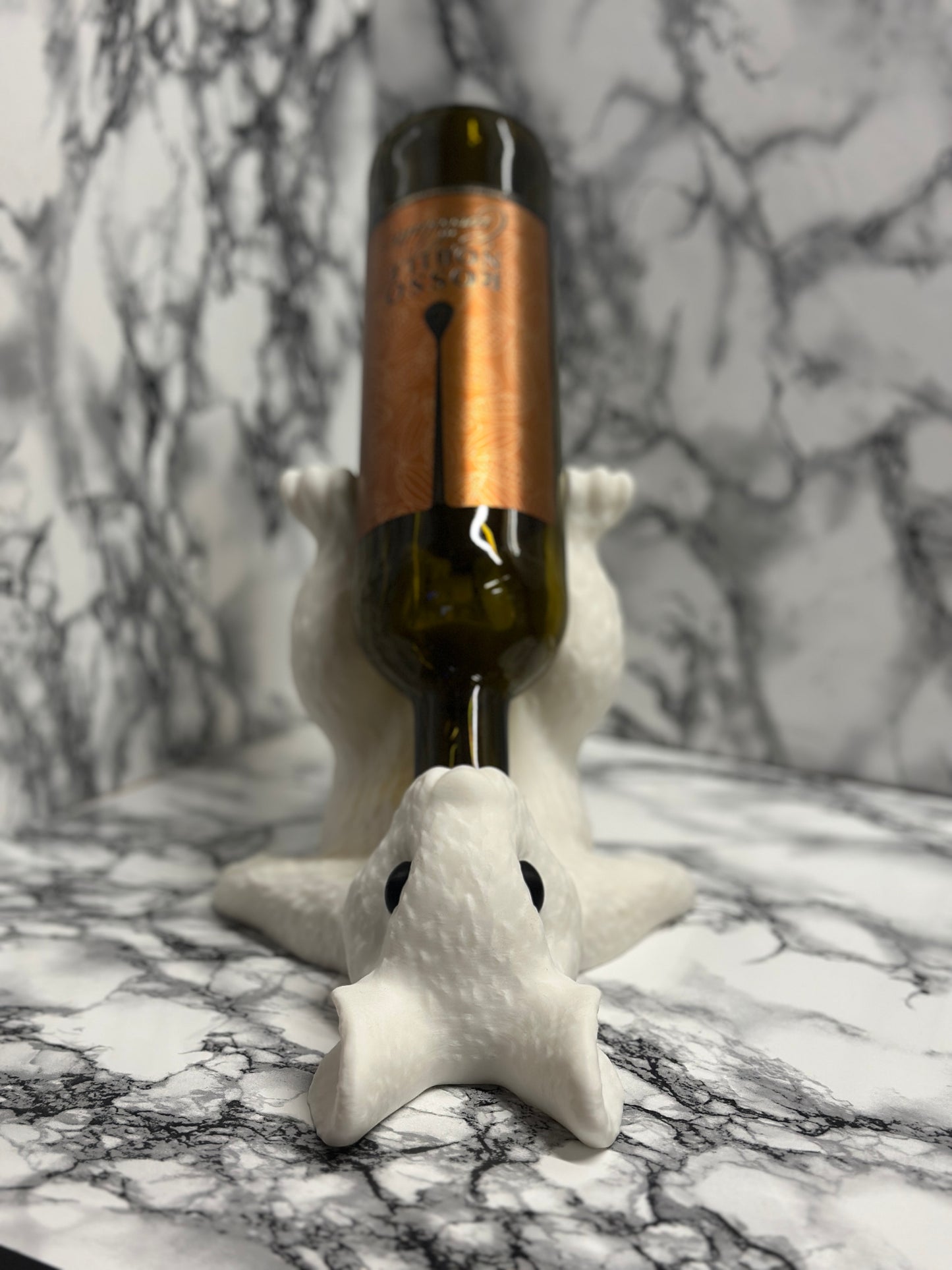 Weinflaschenhalter Hase