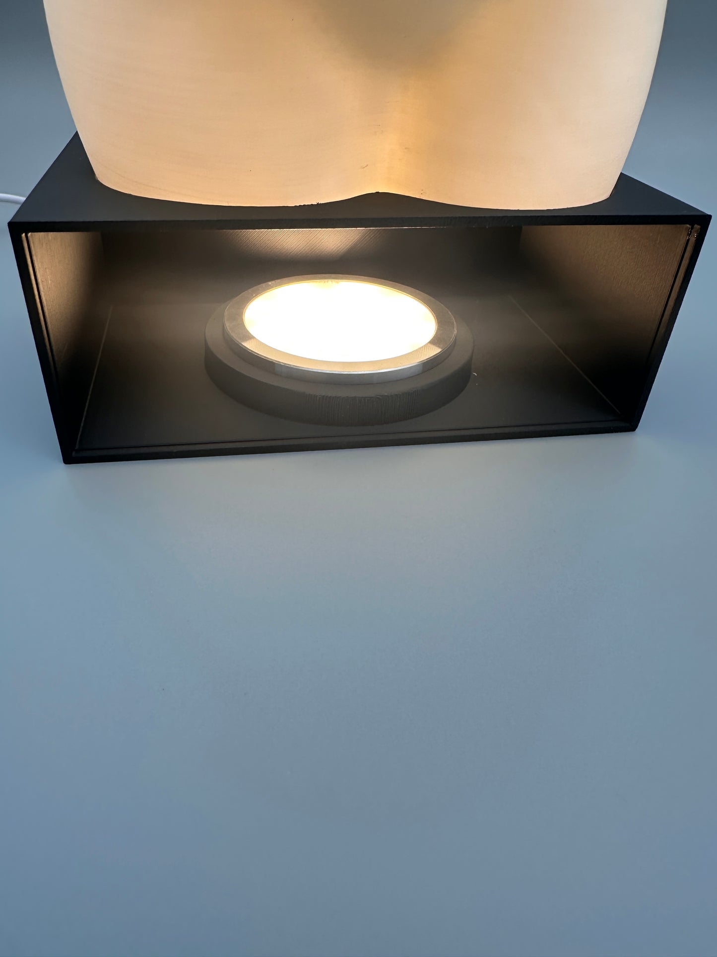 Schwangerschaftslampe, Beleuchteter Frauenkörper Schwanger, Schwangerlampe, Hebamme, Schwanger