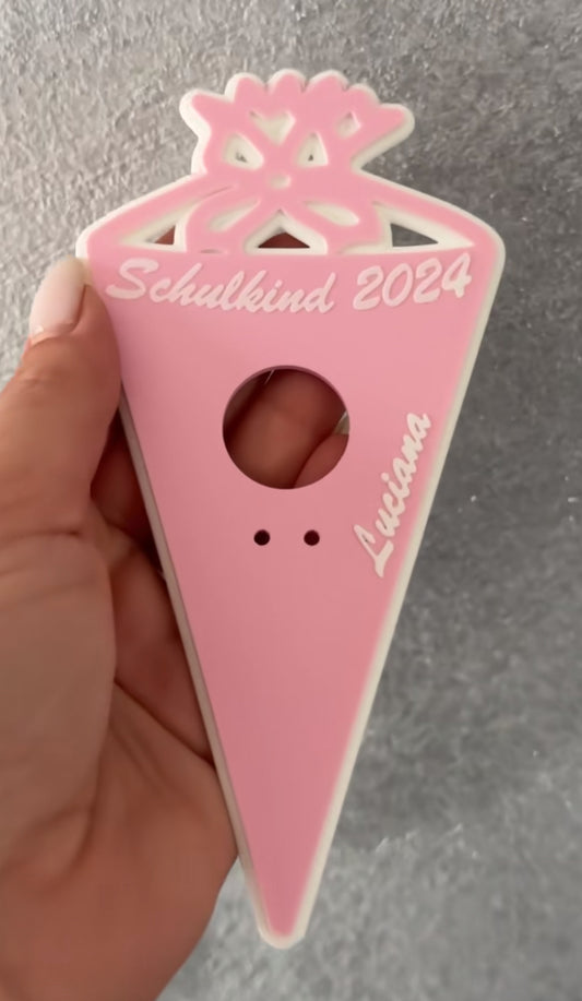 Schultüte 2025 I Schultüte mini I Einschulung I Lollyhalter I Geschenk I Gastgeschenk