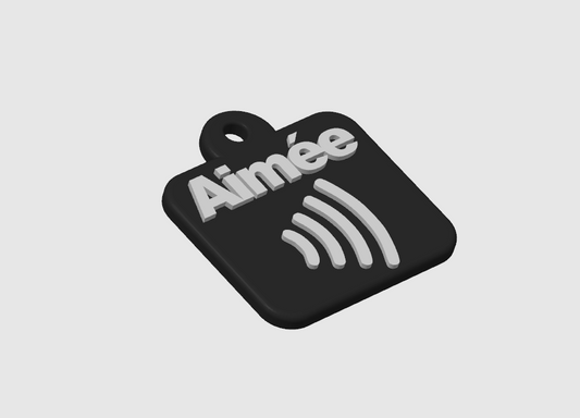 NFC Tag für Hunde, Rucksack, etc.