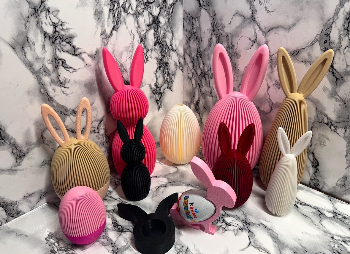 Osterei, Osterdeko, Osterhase, moderne Osterdeko