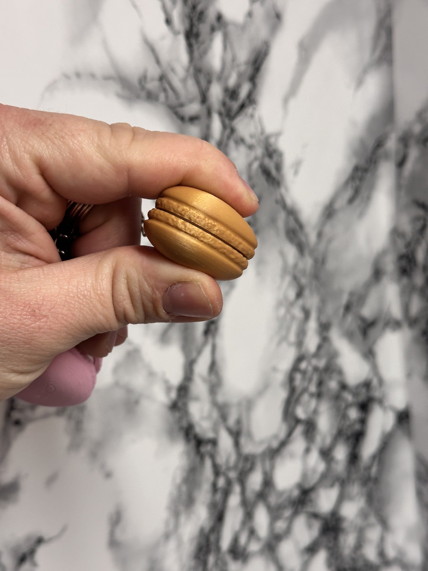 Macaraon Fidget Clicker im Herz Design, Fidget Clicker, Klicker, Clicky, ASMR