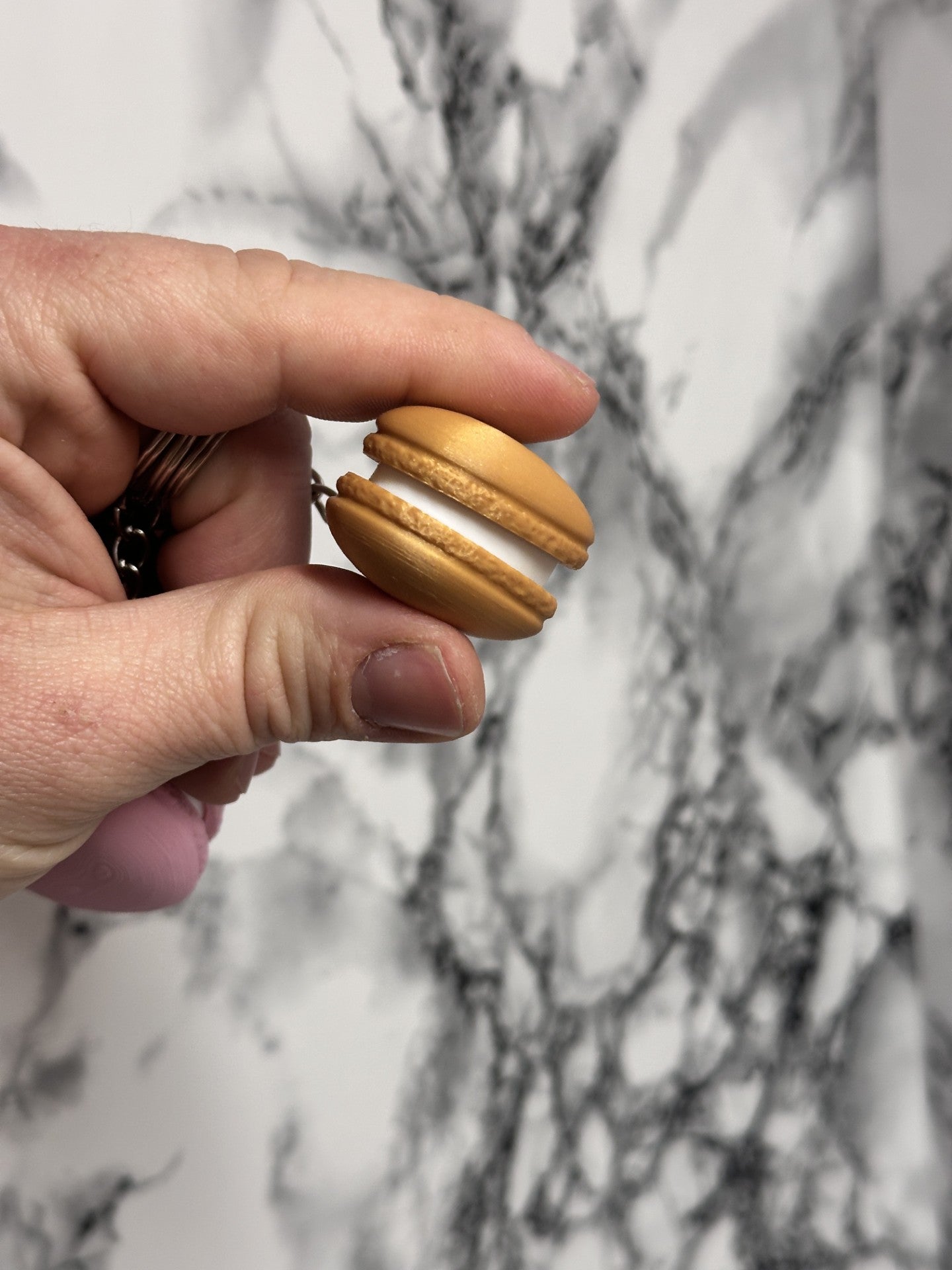 Macaraon Fidget Clicker im Herz Design, Fidget Clicker, Klicker, Clicky, ASMR