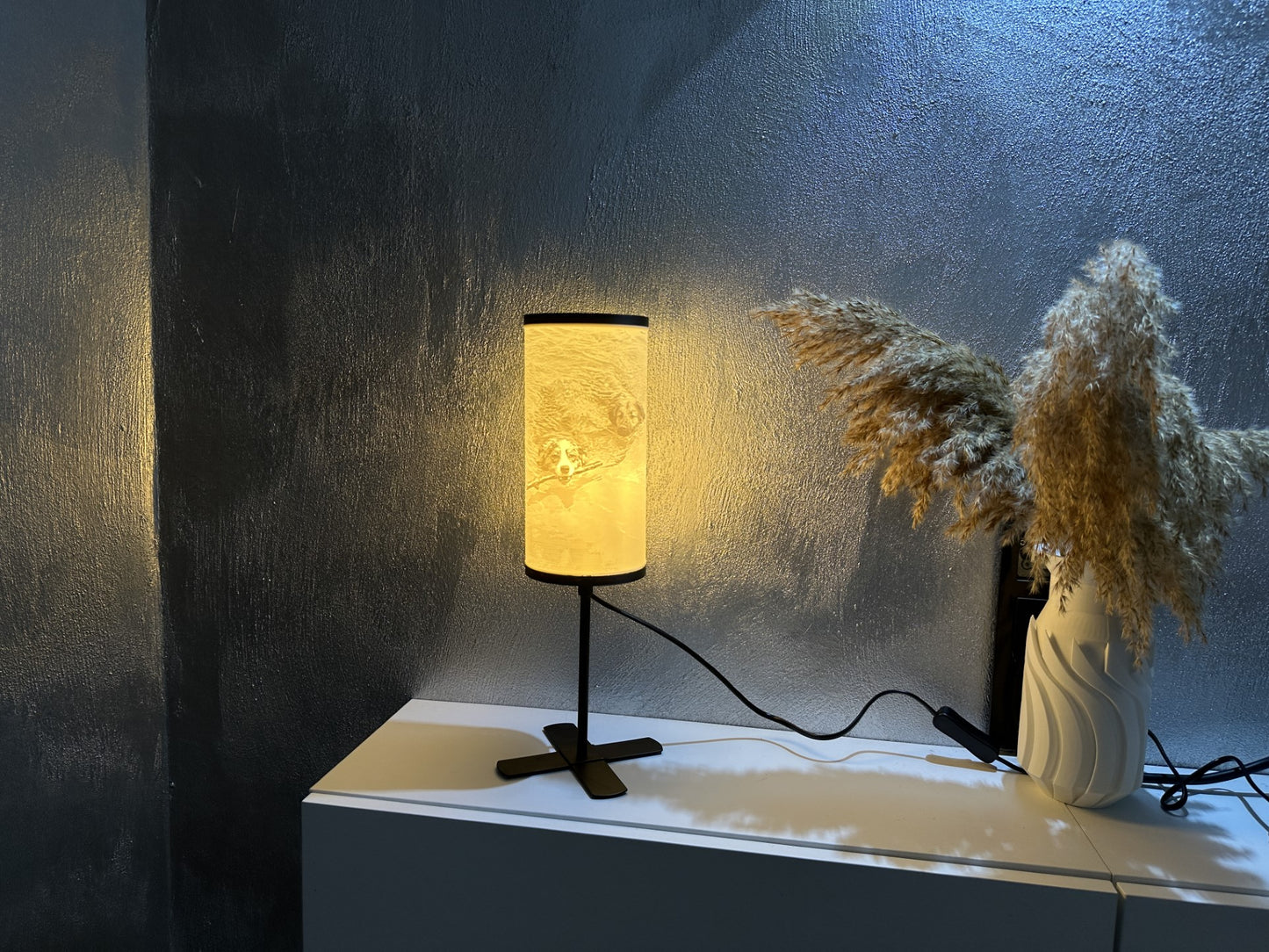 Personaliserte Litophane Lampe I Lampe Rund