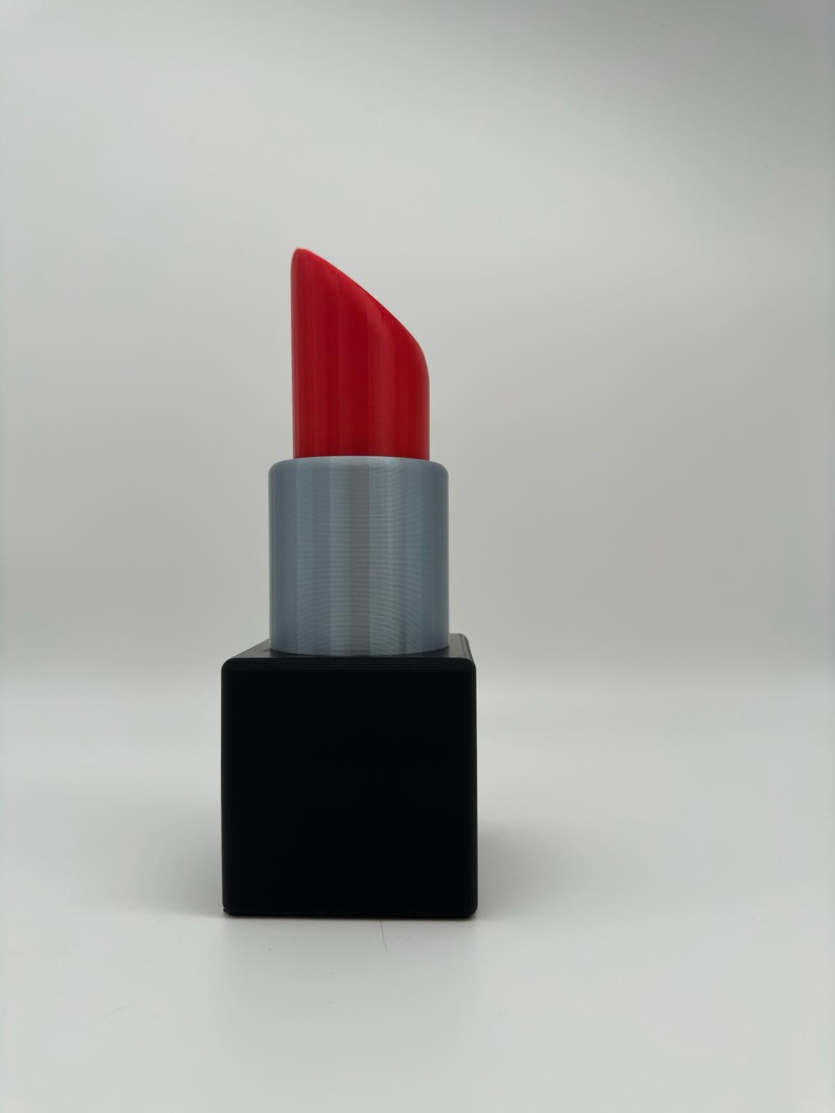 Vase Lippenstift personalisierbar