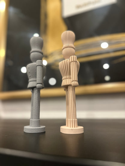 Nussknacker Dekofigur, schlicht, modern, einfach I Dekoration