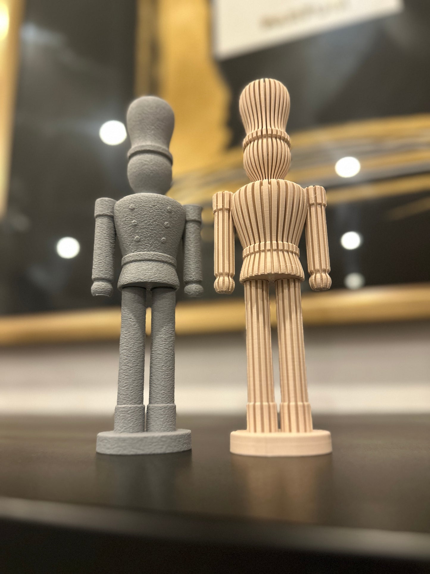 Nussknacker Dekofigur, schlicht, modern, einfach I Dekoration