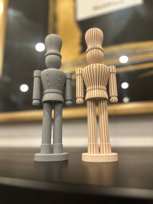 Nussknacker Dekofigur, schlicht, modern, einfach I Dekoration