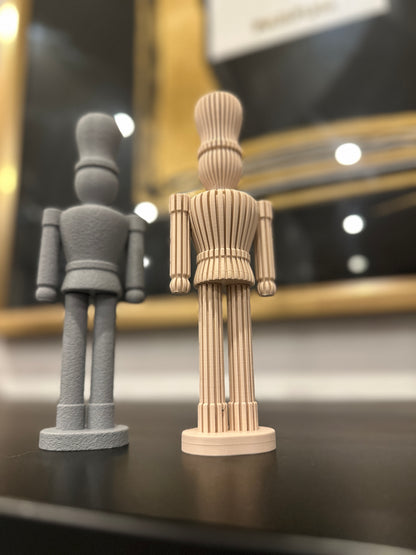 Nussknacker Dekofigur, schlicht, modern, einfach I Dekoration