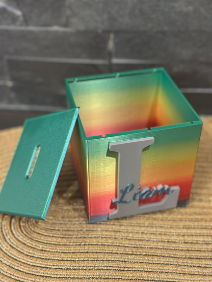 Spardose I Würfel Spardose personalisiert I Spardose mit Name