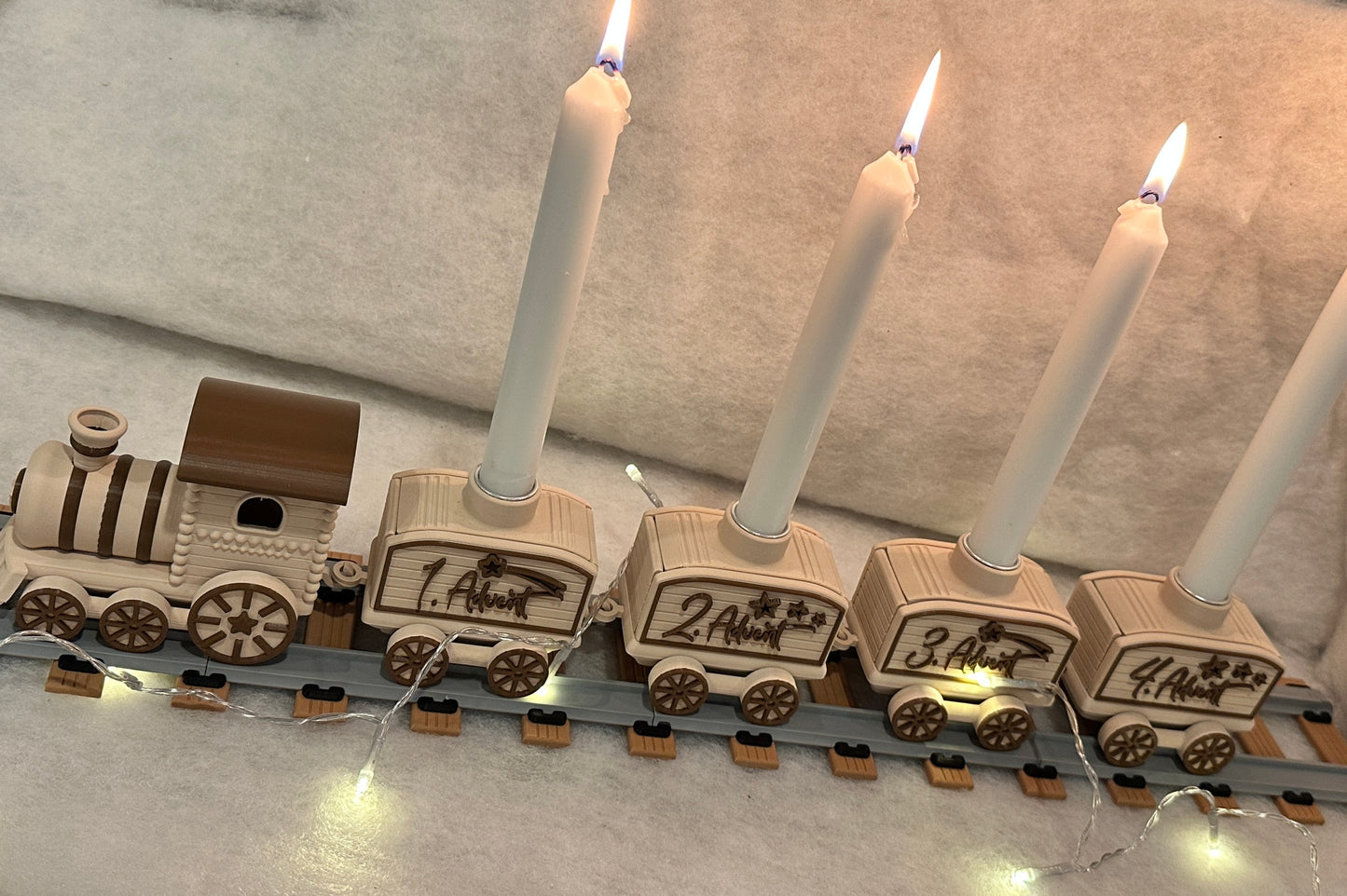 Adventszug I Adventskranz I Dekoration