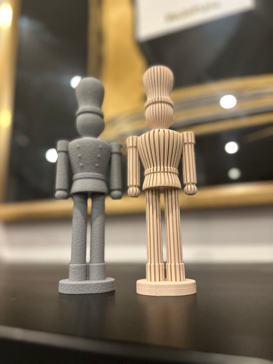 Nussknacker Dekofigur, schlicht, modern, einfach I Dekoration