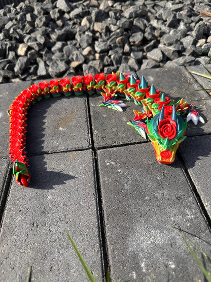 Rosendrache | Fidget | Wackel/Stressspielzeug | Konfigurierbar