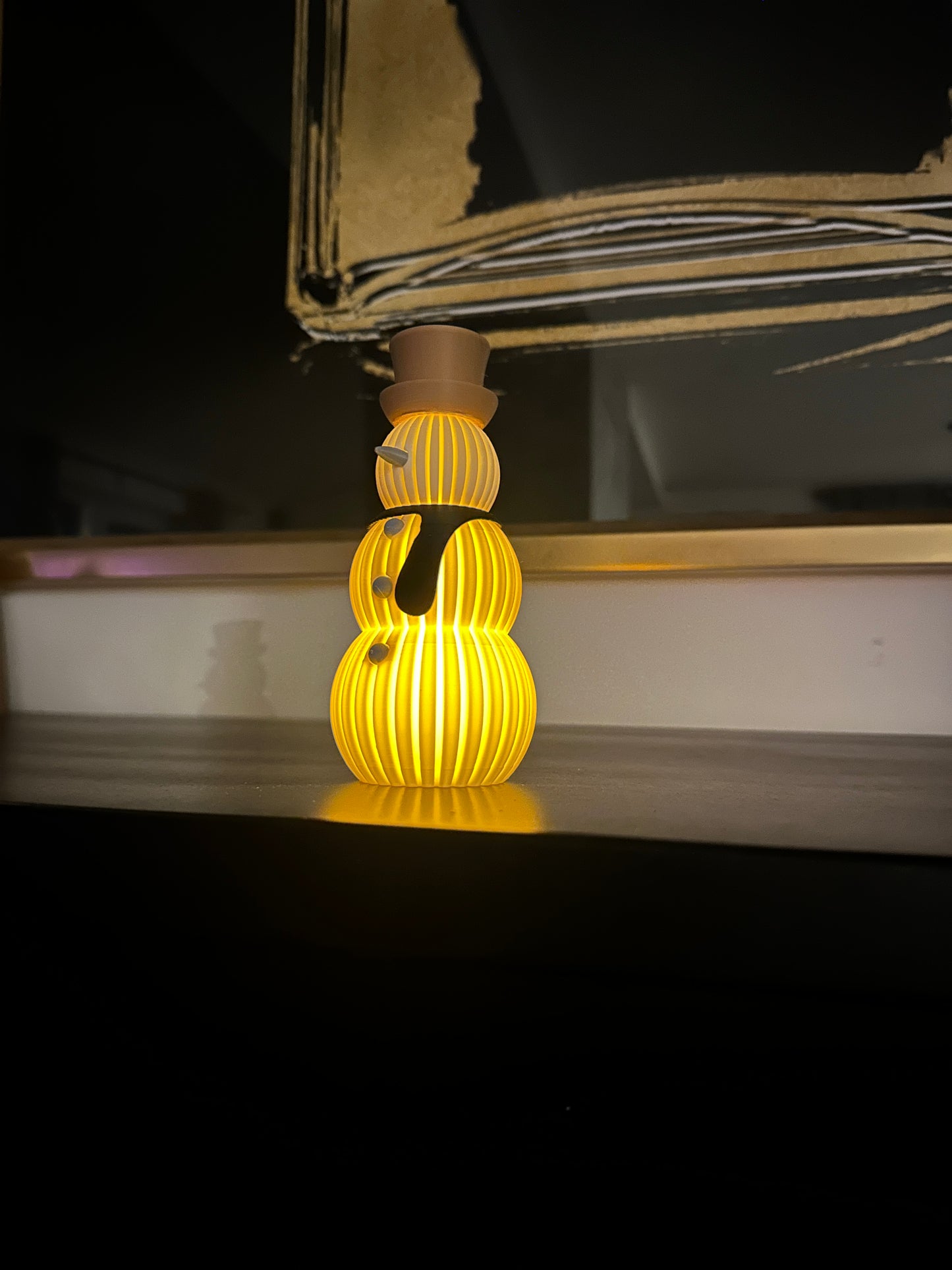 Schneemann Dekofigur I Dekoration I Weihnachten