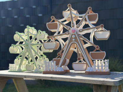 Riesenrad 3D gedruckt | Geschenk | Hochzeit | Wichtel | Candybar |