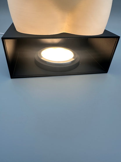 Schwangerschaftslampe, Beleuchteter Frauenkörper Schwanger, Schwangerlampe, Hebamme, Schwanger