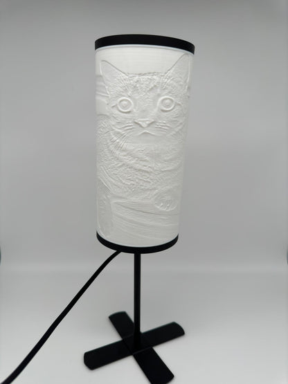 Personaliserte Litophane Lampe I Lampe Rund